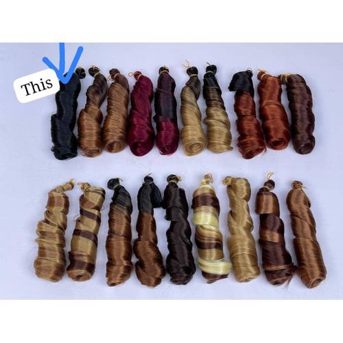 5 Bundles Of Luxury French Curls / Spanish Curls Item | Buy 5 Bundles Of Luxury French Curls / Spanish Curls | SPOP Enterprise Global